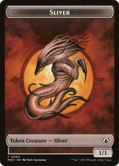 Saproling // Sliver Double-Sided Token [The List] | Black Swamp Games