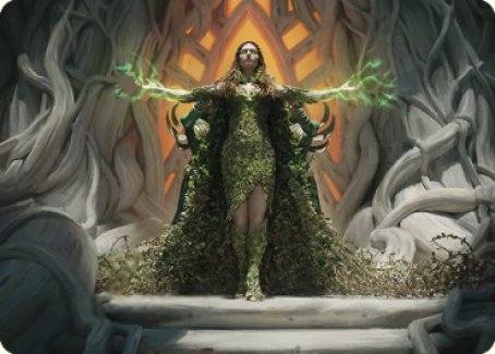 Titania, Voice of Gaea Art Card [The Brothers' War Art Series] | Black Swamp Games