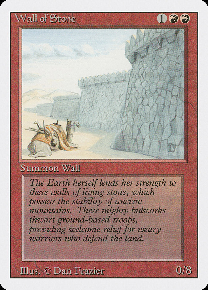 Wall of Stone [Revised Edition] | Black Swamp Games