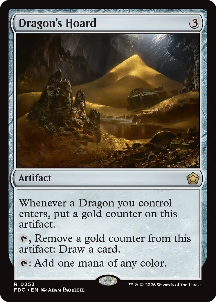 Dragon's Hoard [Foundations Commander] | Black Swamp Games