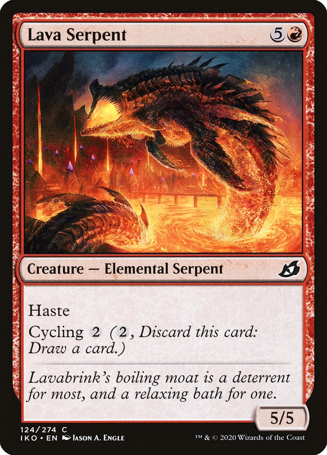 Lava Serpent [Ikoria: Lair of Behemoths] | Black Swamp Games