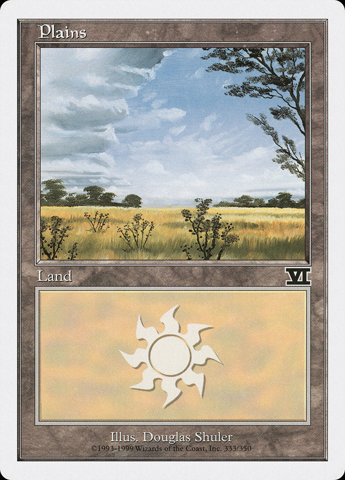 Plains (333) [Classic Sixth Edition] | Black Swamp Games