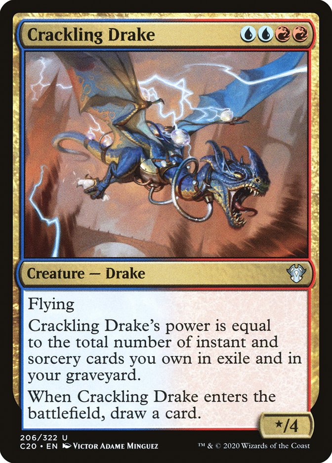 Crackling Drake [Commander 2020] | Black Swamp Games