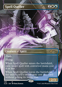 Spell Queller (Borderless) [Secret Lair Drop Series] | Black Swamp Games