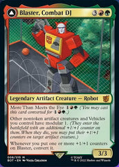 Blaster, Combat DJ // Blaster, Morale Booster [Transformers] | Black Swamp Games