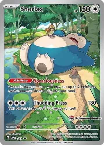 Snorlax (051) (Pokemon Center) [Scarlet & Violet: Black Star Promos] | Black Swamp Games