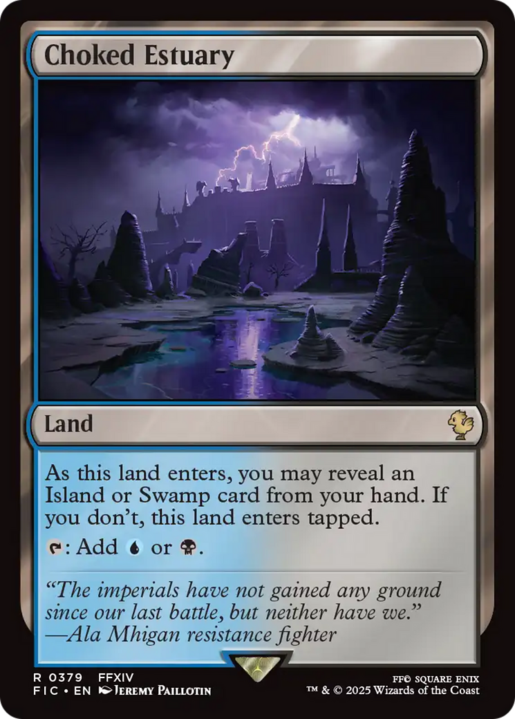 Choked Estuary [FINAL FANTASY Commander] | Black Swamp Games
