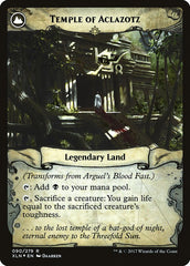 Arguel's Blood Fast // Temple of Aclazotz [Ixalan Prerelease Promos] | Black Swamp Games