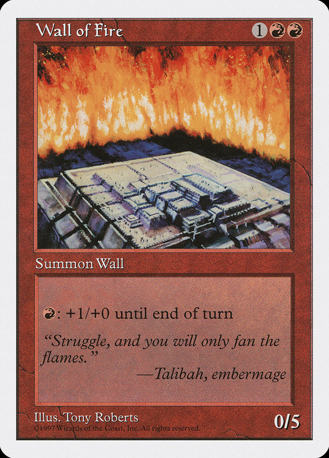 Wall of Fire [Fifth Edition] | Black Swamp Games