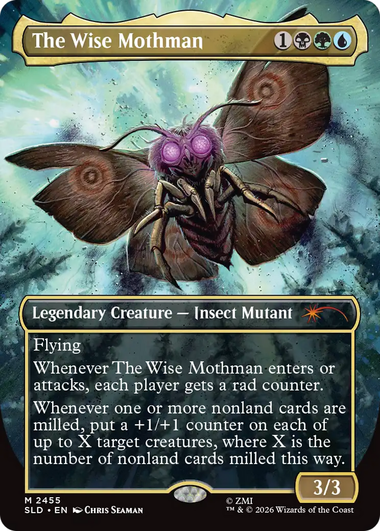 The Wise Mothman [Secret Lair Drop Series] | Black Swamp Games