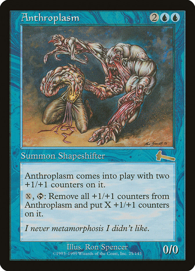 Anthroplasm [Urza's Legacy] | Black Swamp Games