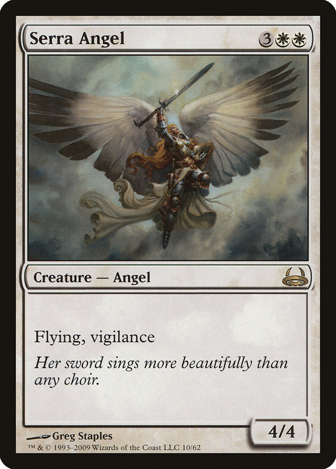 Serra Angel [Duel Decks: Divine vs. Demonic] | Black Swamp Games