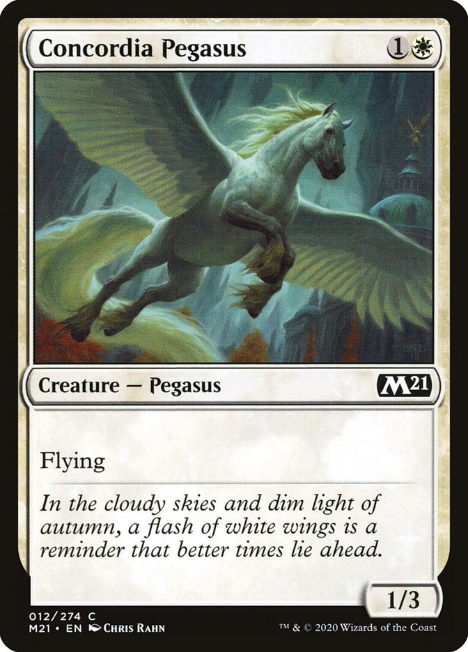 Concordia Pegasus [Core Set 2021] | Black Swamp Games