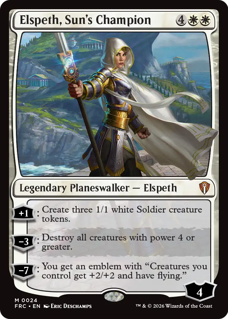 Elspeth, Sun's Champion [Reality Fracture Commander] | Black Swamp Games