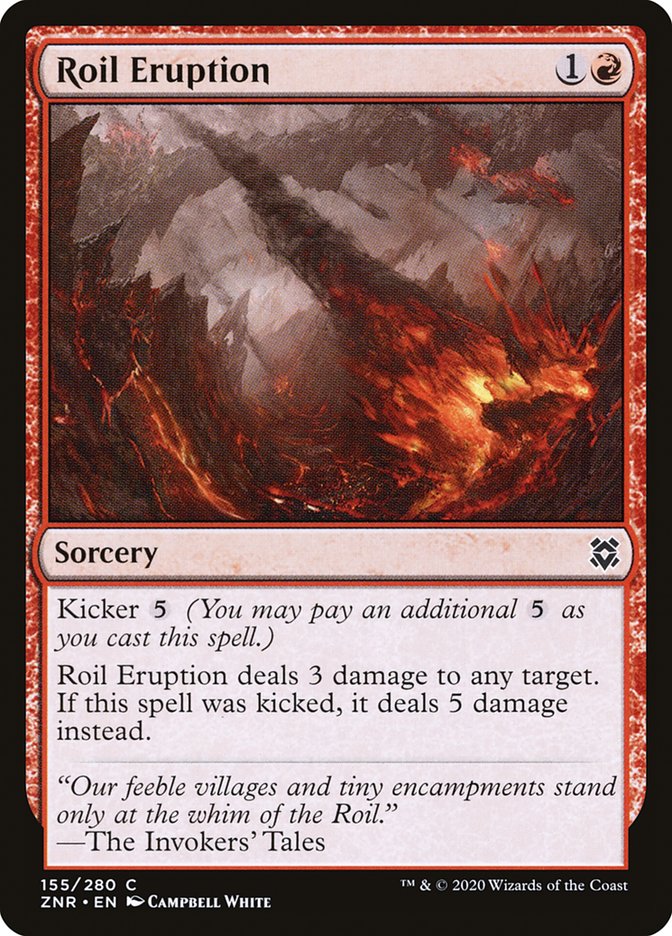Roil Eruption [Zendikar Rising] | Black Swamp Games