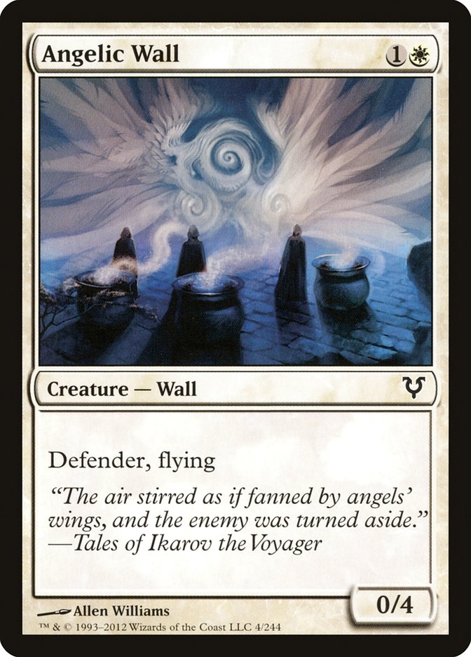 Angelic Wall [Avacyn Restored] | Black Swamp Games