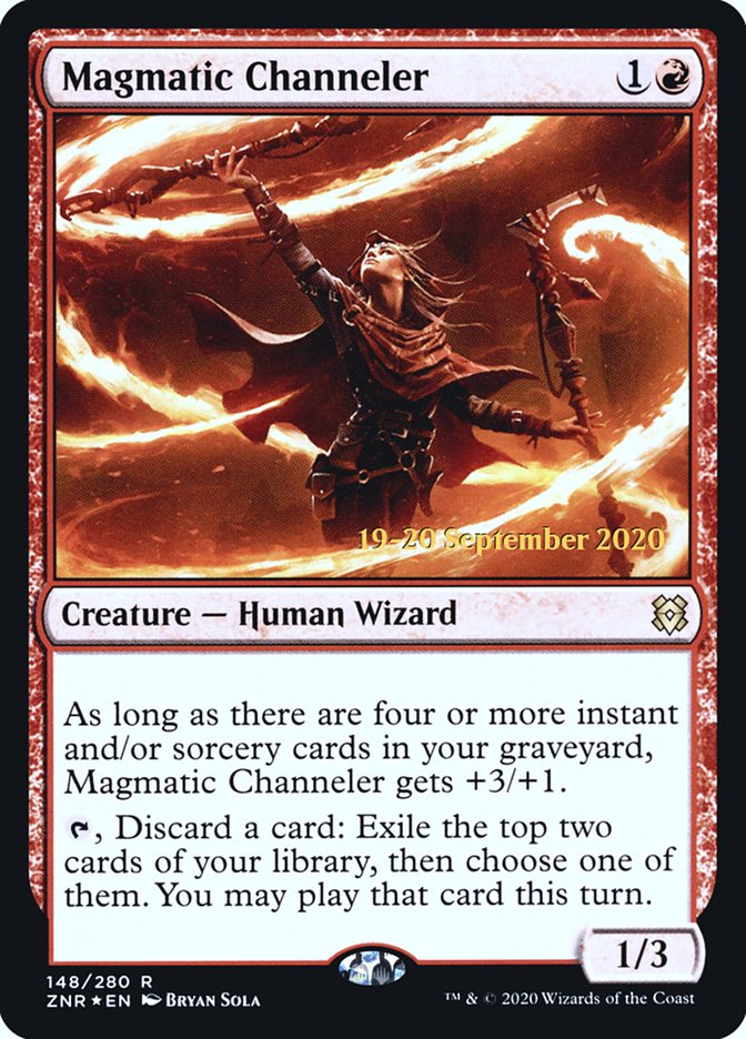 Magmatic Channeler [Zendikar Rising Prerelease Promos] | Black Swamp Games