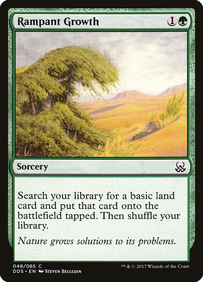 Rampant Growth [Duel Decks: Mind vs. Might] | Black Swamp Games