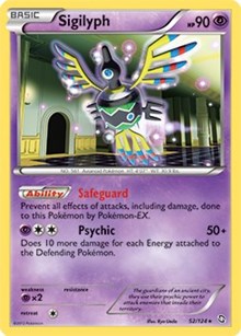Sigilyph (52/124) (Theme Deck Exclusive) [Black & White: Dragons Exalted] | Black Swamp Games
