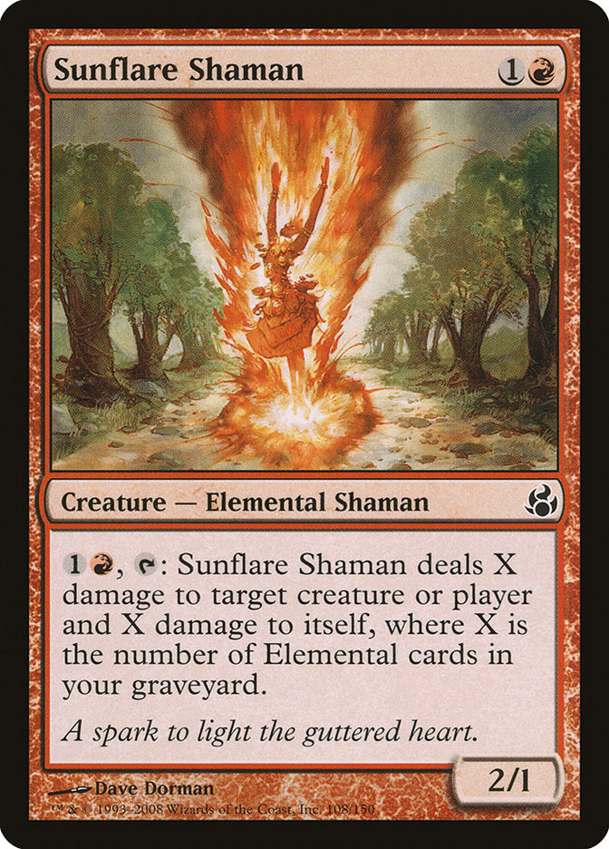 Sunflare Shaman [Morningtide] | Black Swamp Games