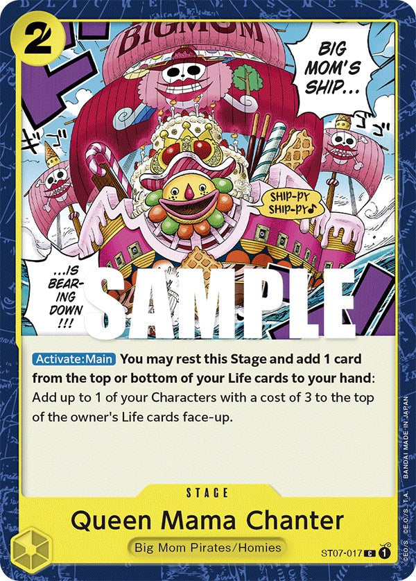 Queen Mama Chanter [Starter Deck: Big Mom Pirates] | Black Swamp Games