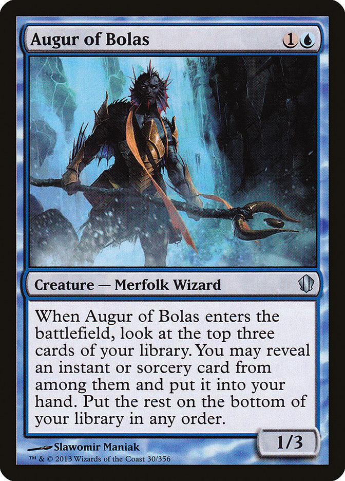 Augur of Bolas [Commander 2013] | Black Swamp Games