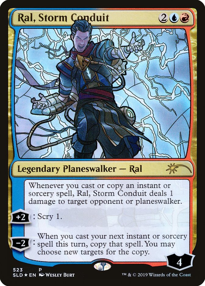 Ral, Storm Conduit (Stained Glass) [Secret Lair Drop Promos] | Black Swamp Games