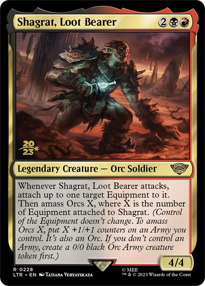 Shagrat, Loot Bearer [The Lord of the Rings: Tales of Middle-Earth Prerelease Promos] | Black Swamp Games
