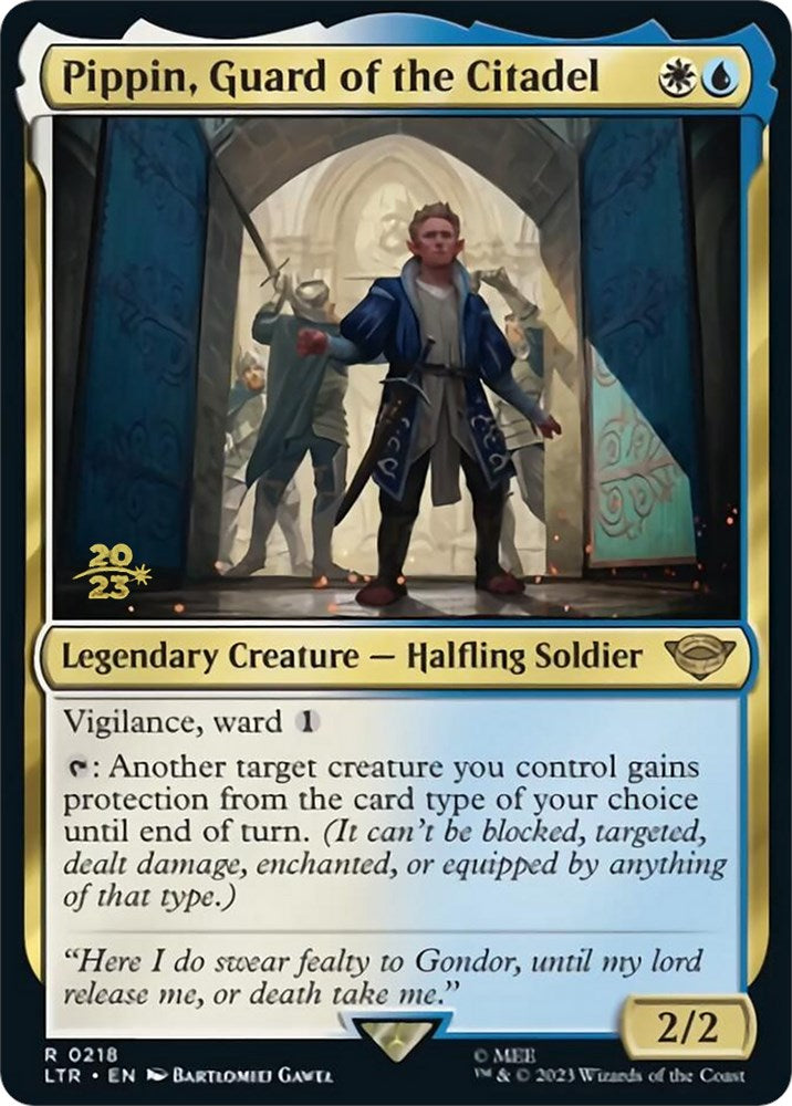 Pippin, Guard of the Citadel [The Lord of the Rings: Tales of Middle-Earth Prerelease Promos] | Black Swamp Games
