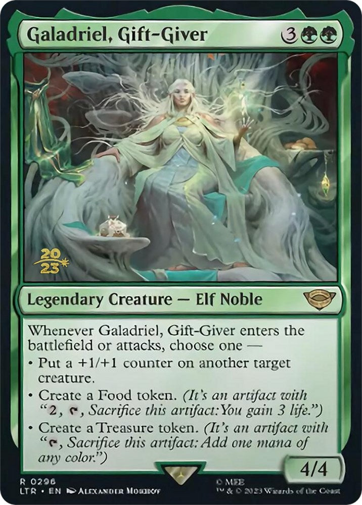 Galadriel, Gift-Giver [The Lord of the Rings: Tales of Middle-Earth Prerelease Promos] | Black Swamp Games
