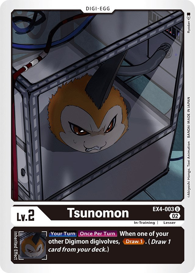 Tsunomon [EX4-003] [Alternative Being Booster] | Black Swamp Games