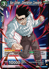 Son Gohan, Domination Complete (Zenkai Series Tournament Pack Vol.4) (P-503) [Tournament Promotion Cards] | Black Swamp Games