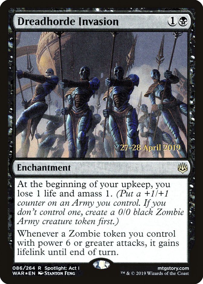 Dreadhorde Invasion [War of the Spark Prerelease Promos] | Black Swamp Games