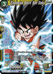 Explosive Spirit Son Goku (Championship Selection Pack 2023 Vol.2) (Silver Foil) (BT3-088) [Tournament Promotion Cards] | Black Swamp Games