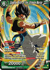 Gogeta, Birth of the Ultimate Warrior (Championship Selection Pack 2023 Vol.2) (Gold-Stamped Silver Foil) (P-538) [Tournament Promotion Cards] | Black Swamp Games