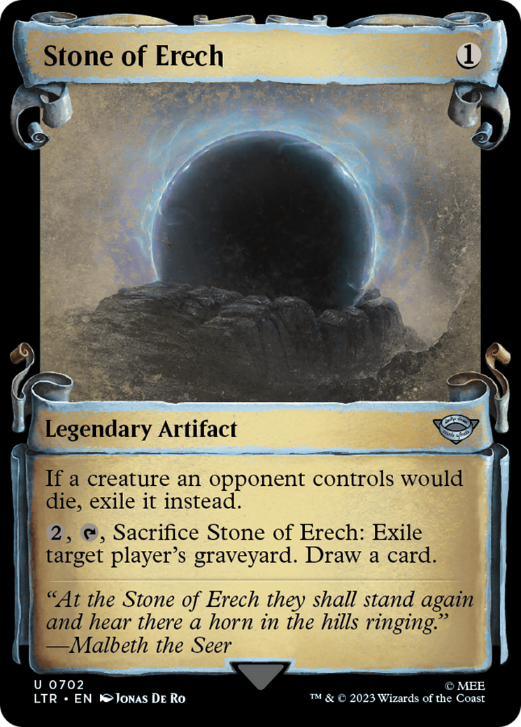 Stone of Erech [The Lord of the Rings: Tales of Middle-Earth Showcase Scrolls] | Black Swamp Games