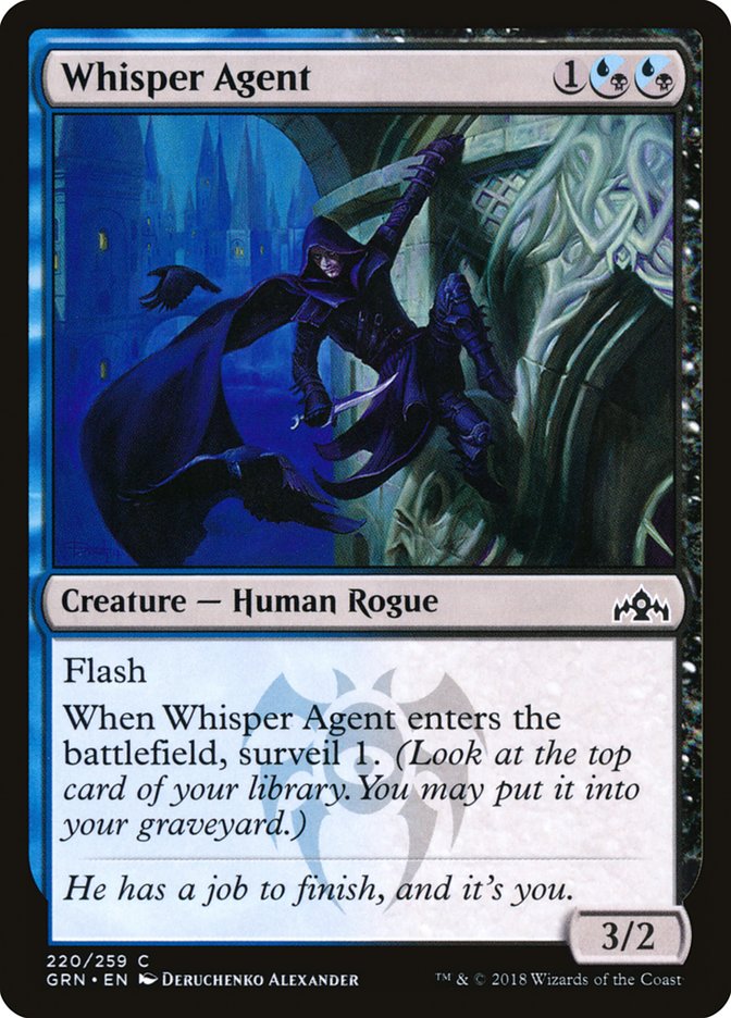Whisper Agent [Guilds of Ravnica] | Black Swamp Games
