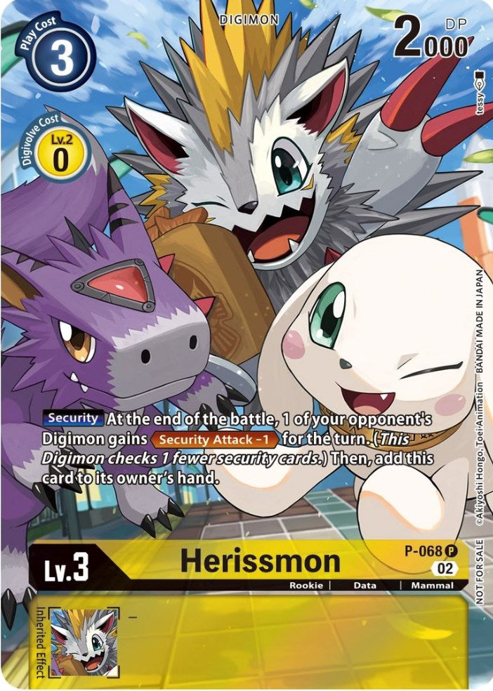 Herissmon [P-068] (Official Tournament Pack Vol. 10) [Promotional Cards] | Black Swamp Games