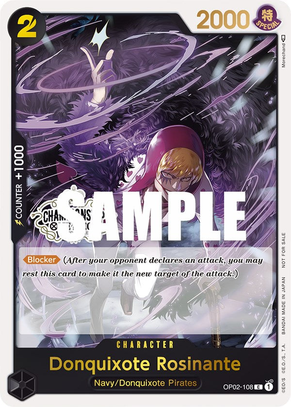 Donquixote Rosinante (Store Championship Participation Pack) [One Piece Promotion Cards] | Black Swamp Games