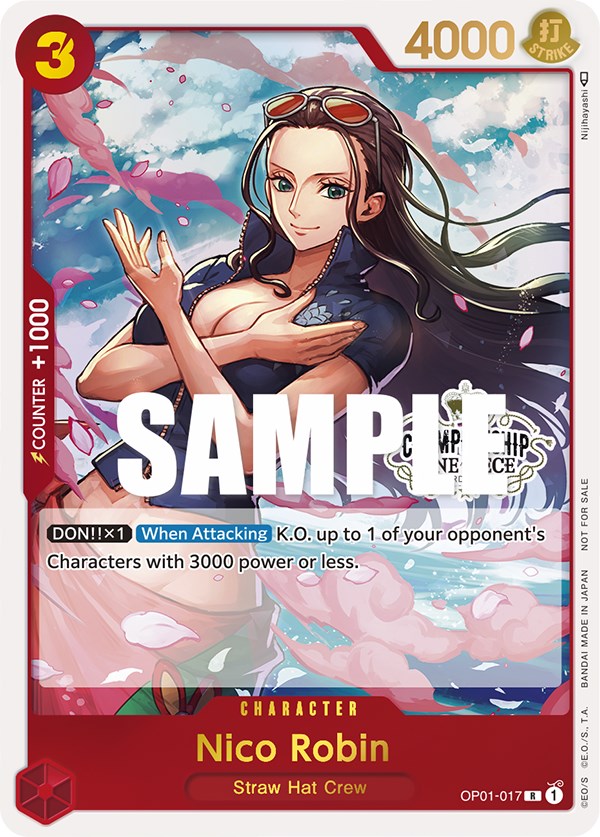 Nico Robin (Store Championship Participation Pack) [One Piece Promotion Cards] | Black Swamp Games