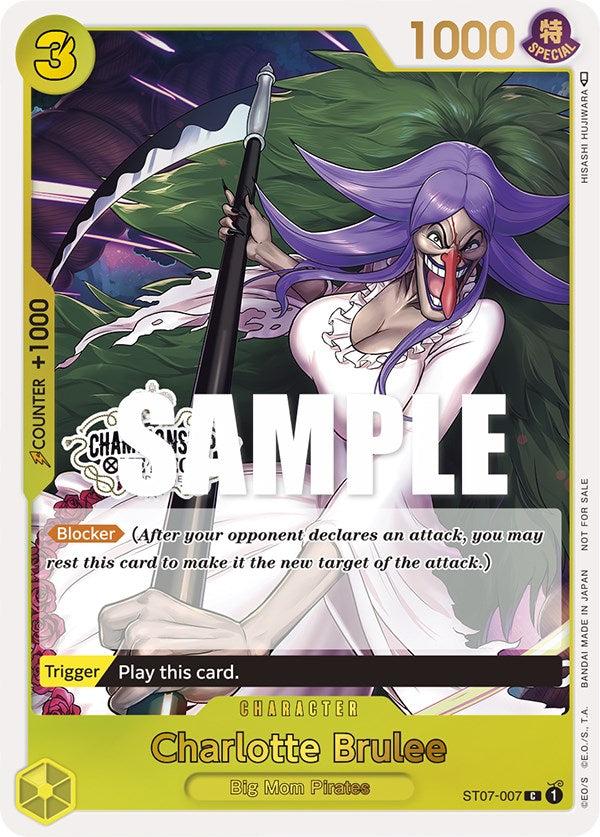 Charlotte Brulee (Store Championship Participation Pack) [One Piece Promotion Cards] | Black Swamp Games