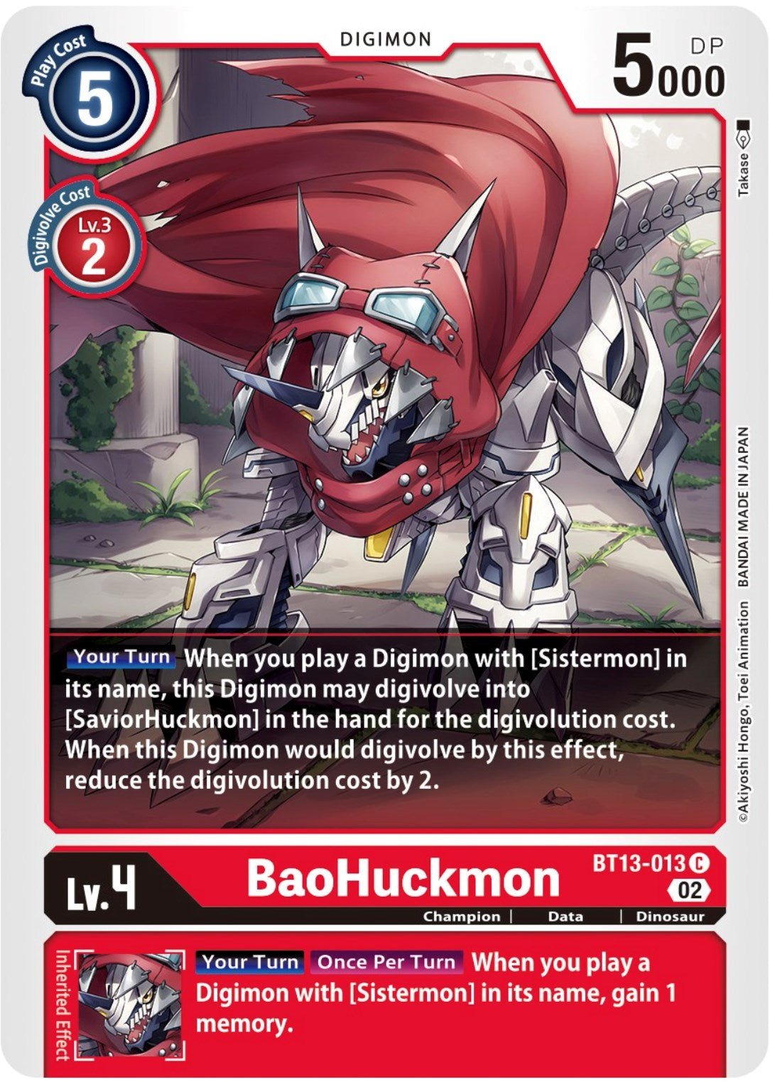 BaoHuckmon [BT13-013] [Versus Royal Knights Booster] | Black Swamp Games