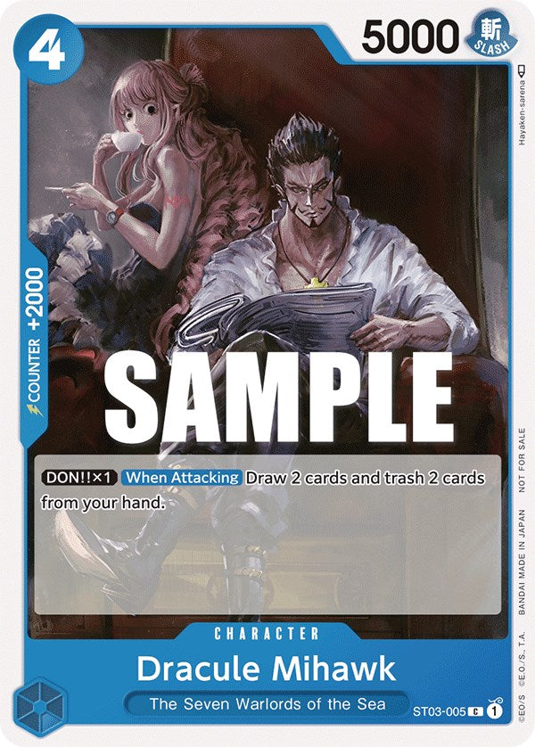 Dracule Mihawk (Tournament Pack Vol. 4) [One Piece Promotion Cards] | Black Swamp Games