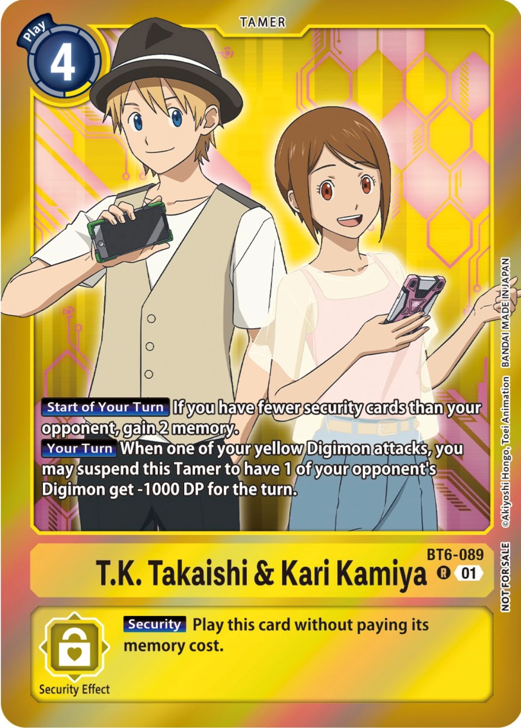 T.K. Takaishi & Kari Kamiya [BT6-089] (Event Pack 5) [Double Diamond Promos] | Black Swamp Games