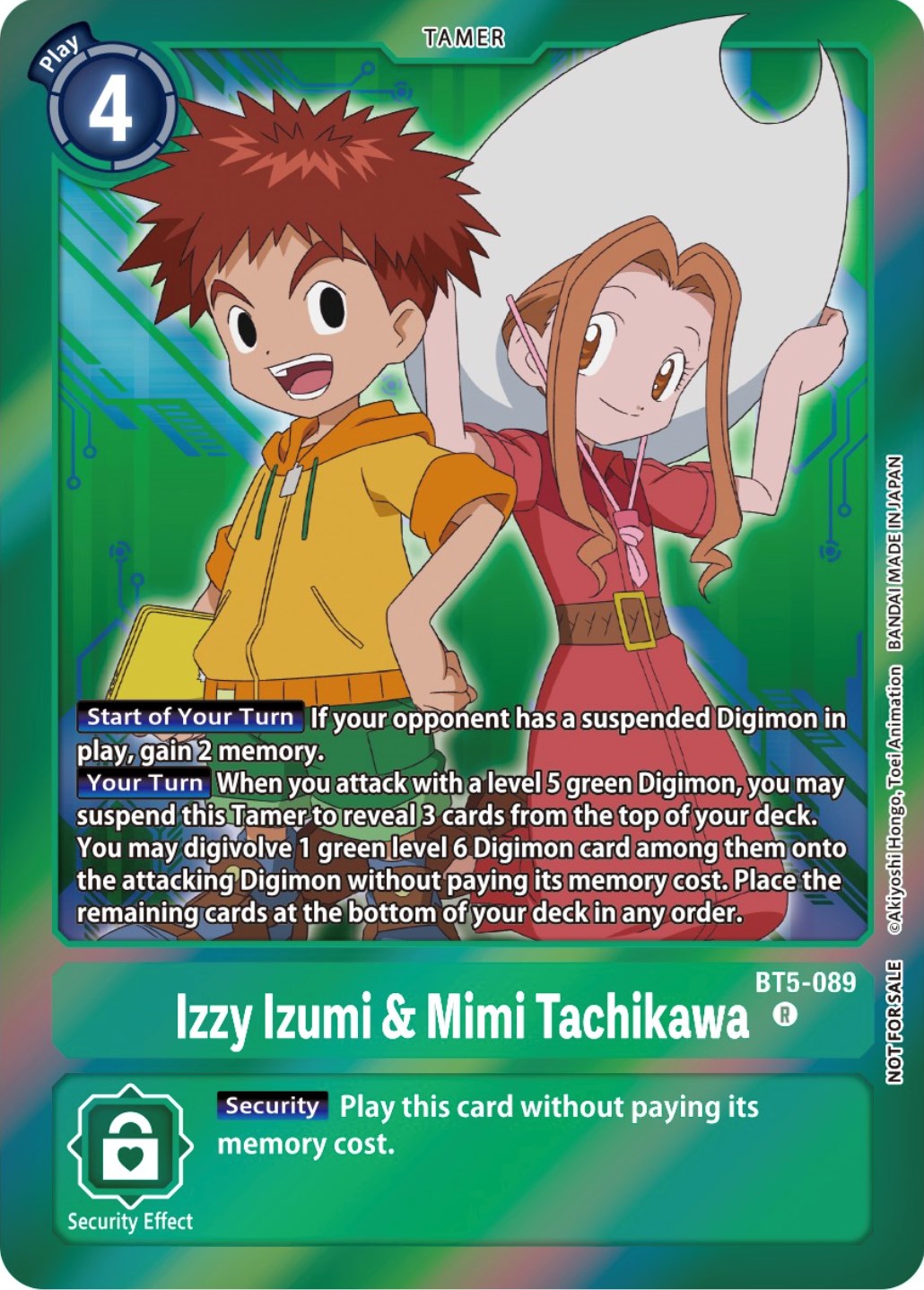 Izzy Izumi & Mimi Tachikawa [BT5-089] (Event Pack 5) [Battle of Omni Promos] | Black Swamp Games