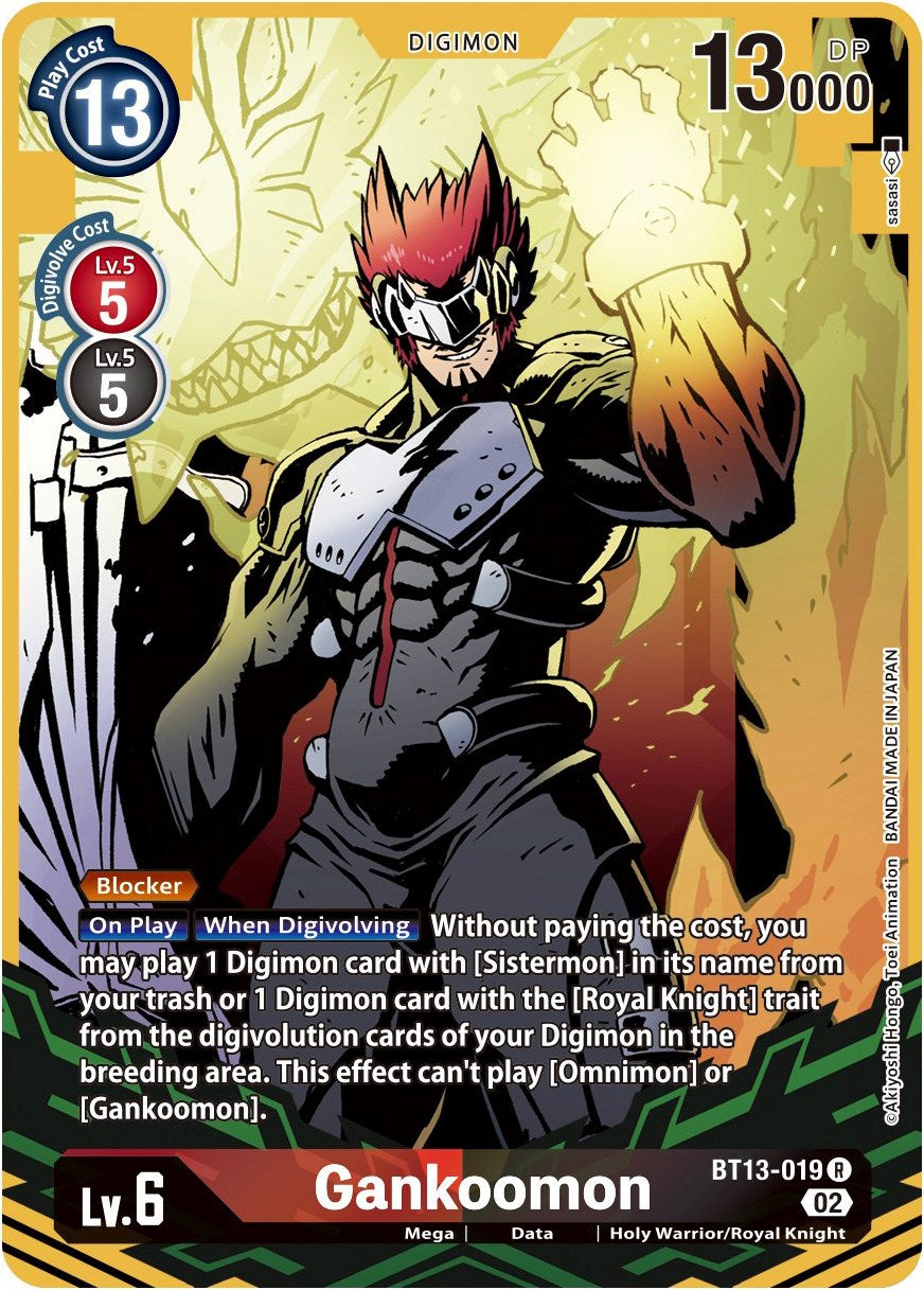 Gankoomon [BT13-019] (Alternate Art) [Versus Royal Knights Booster] | Black Swamp Games