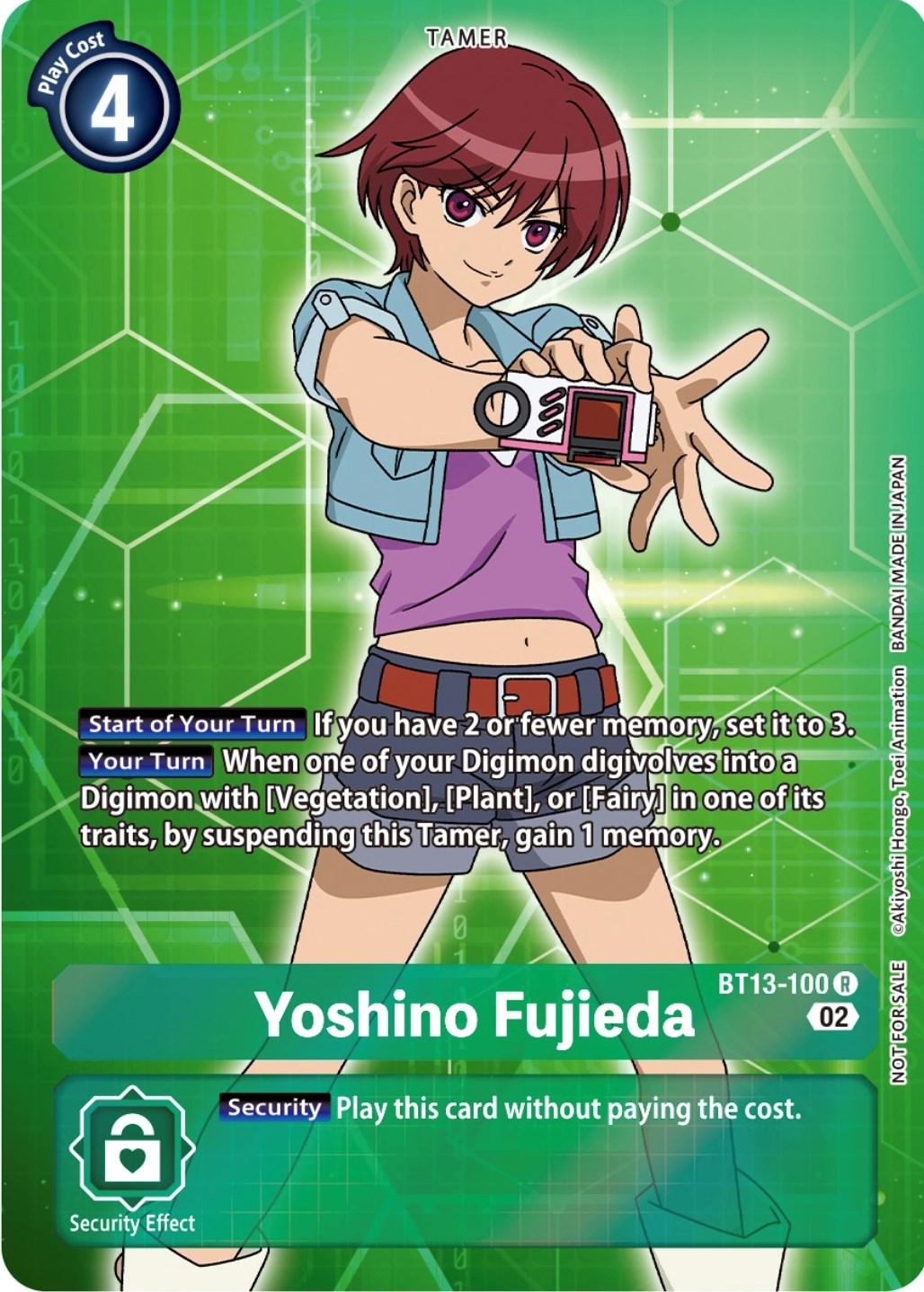 Yoshino Fujieda [BT13-100] (Box Topper) [Versus Royal Knights Booster] | Black Swamp Games