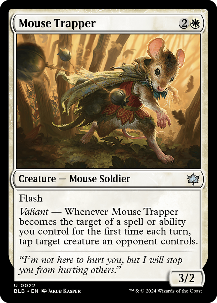 Mouse Trapper [Bloomburrow] | Black Swamp Games