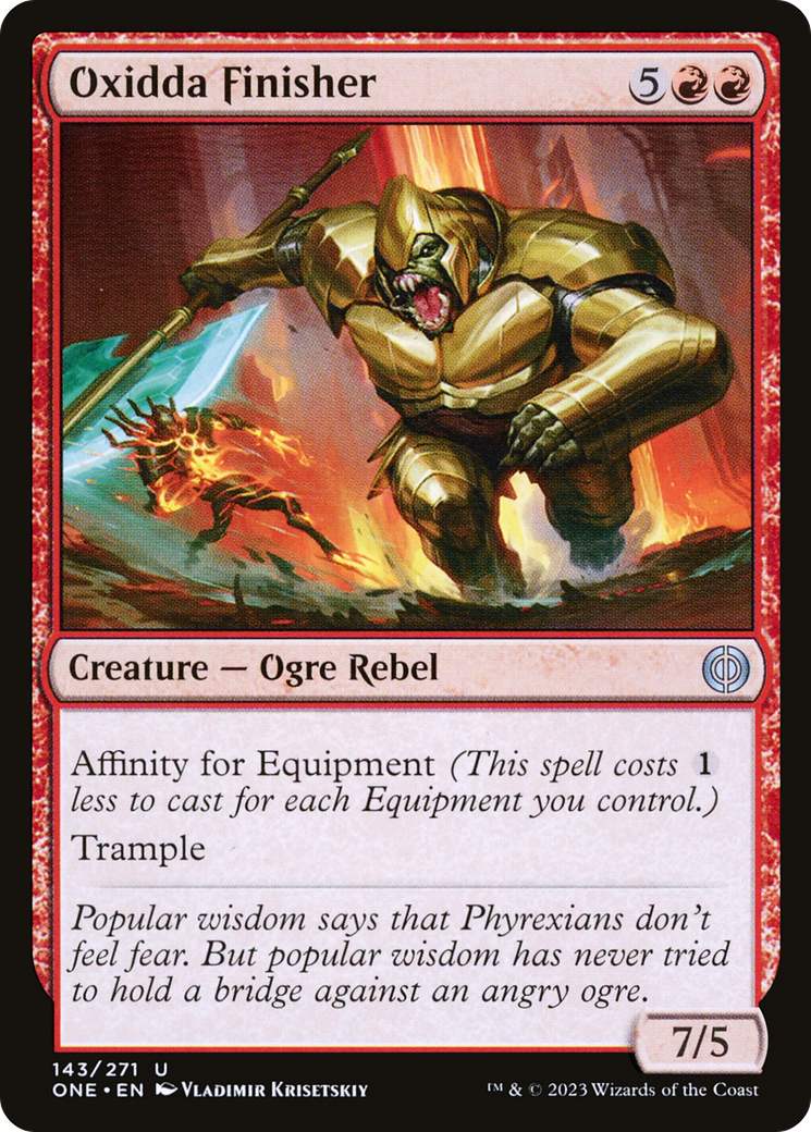 Oxidda Finisher [Phyrexia: All Will Be One] | Black Swamp Games