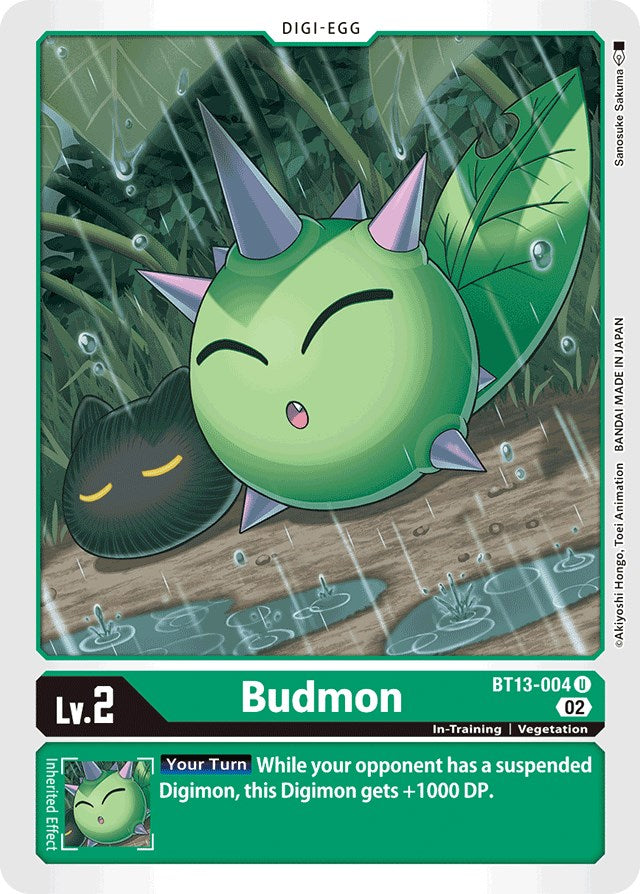 Budmon [BT13-004] [Versus Royal Knights Booster] | Black Swamp Games